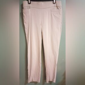 Studio Works women's tan slacks